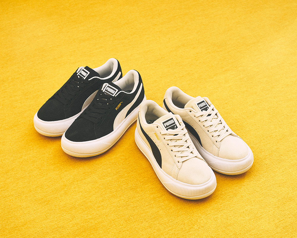 PUMA SUEDE MAYU 厚底スニーカー